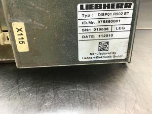 Liebherr Dispay/Toetsenbord